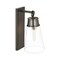 Z-Lite Wentworth 1 Light Wall Sconce, Plated Bronze & Clear 2300-1SL-BP - alternate 3